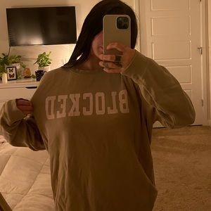 Call her daddy, barstool sports BLOCKED crewneck
